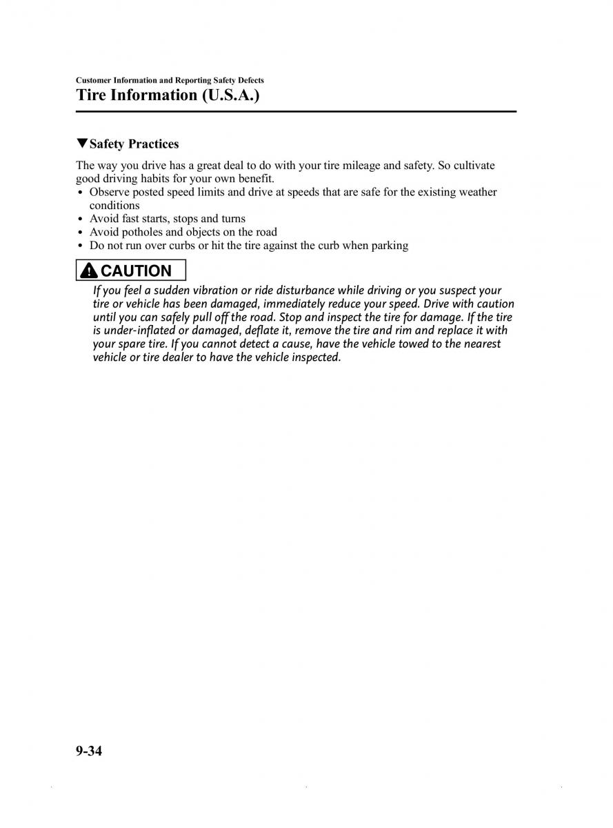 Mazda MX 5 Miata ND IV 4 owners manual / page 422