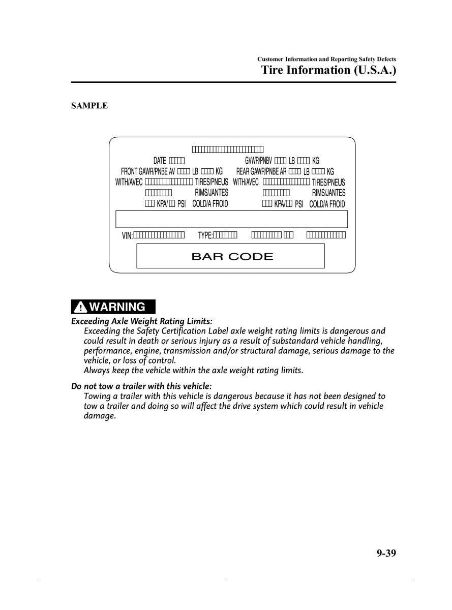 Mazda MX 5 Miata ND IV 4 owners manual / page 427
