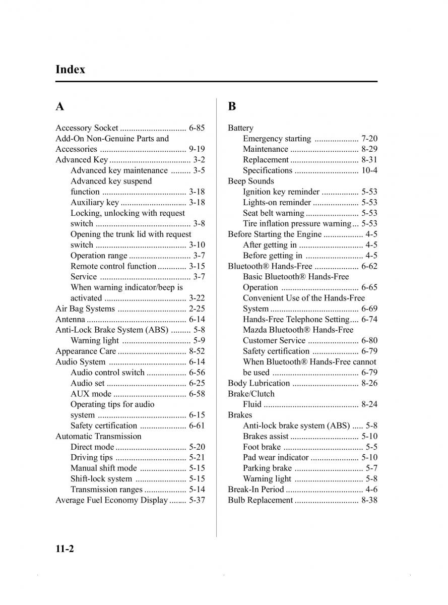 Mazda MX 5 Miata ND IV 4 owners manual / page 442