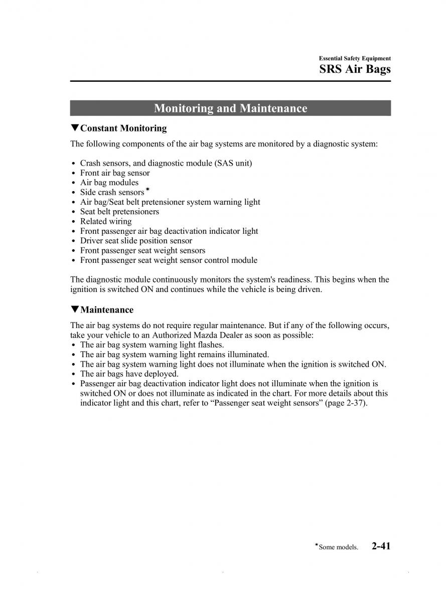 Mazda MX 5 Miata ND IV 4 owners manual / page 53