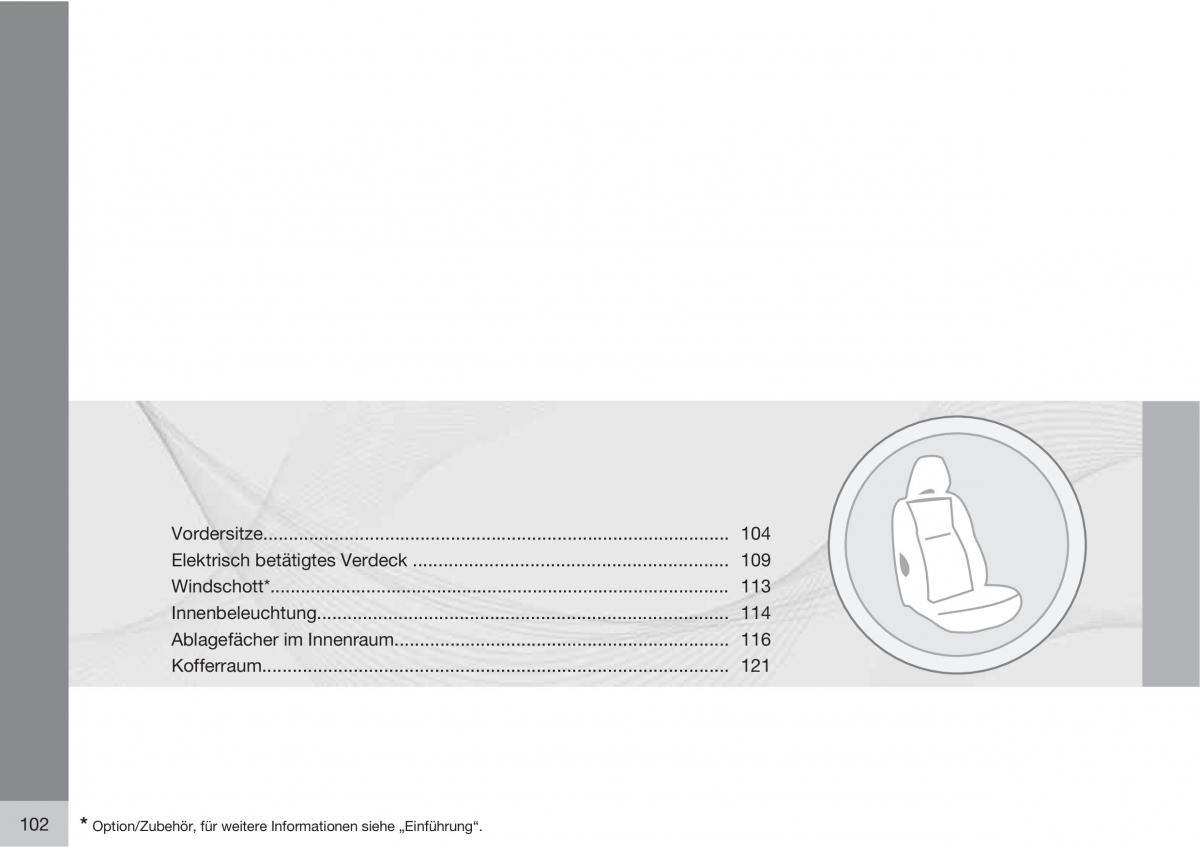 Volvo C70 M II 2 Handbuch / page 104