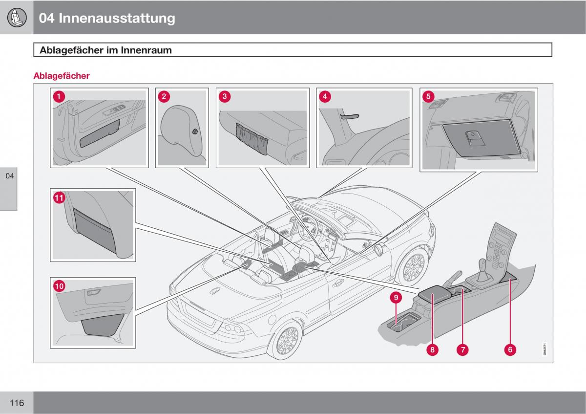 Volvo C70 M II 2 Handbuch / page 118