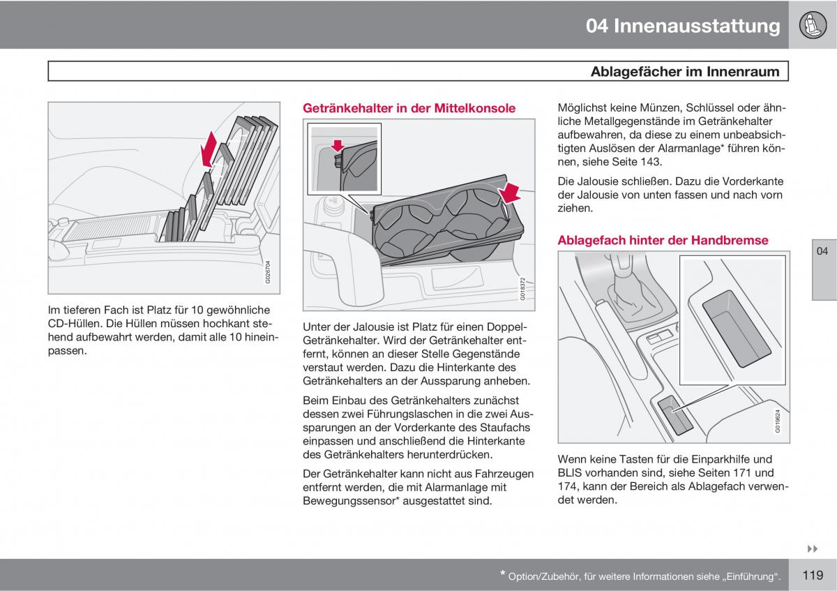 Volvo C70 M II 2 Handbuch / page 121