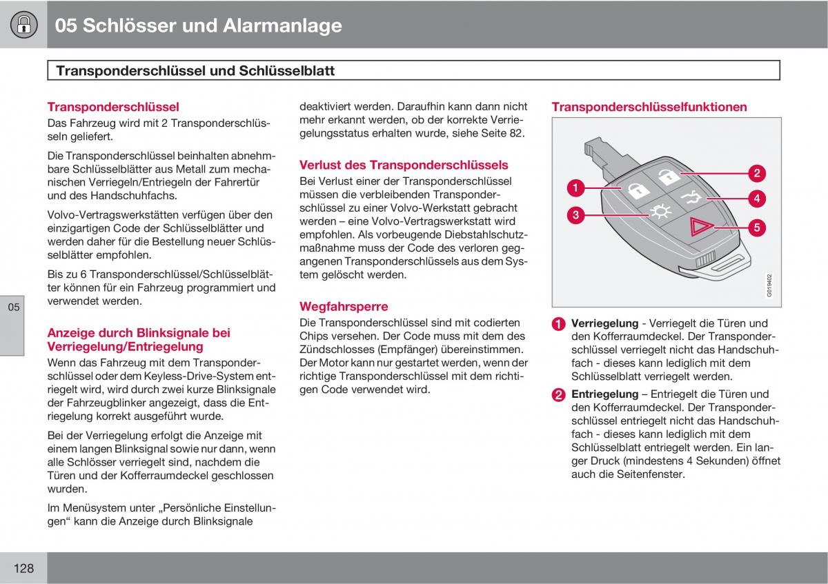 Volvo C70 M II 2 Handbuch / page 130