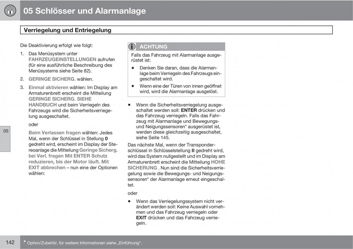 Volvo C70 M II 2 Handbuch / page 144