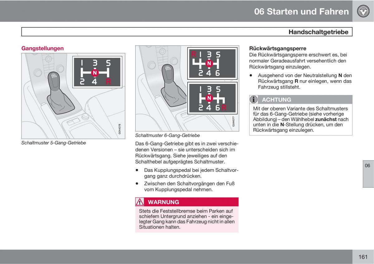 Volvo C70 M II 2 Handbuch / page 163