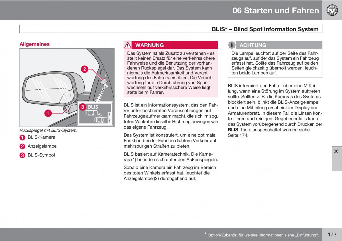 Volvo C70 M II 2 Handbuch / page 175