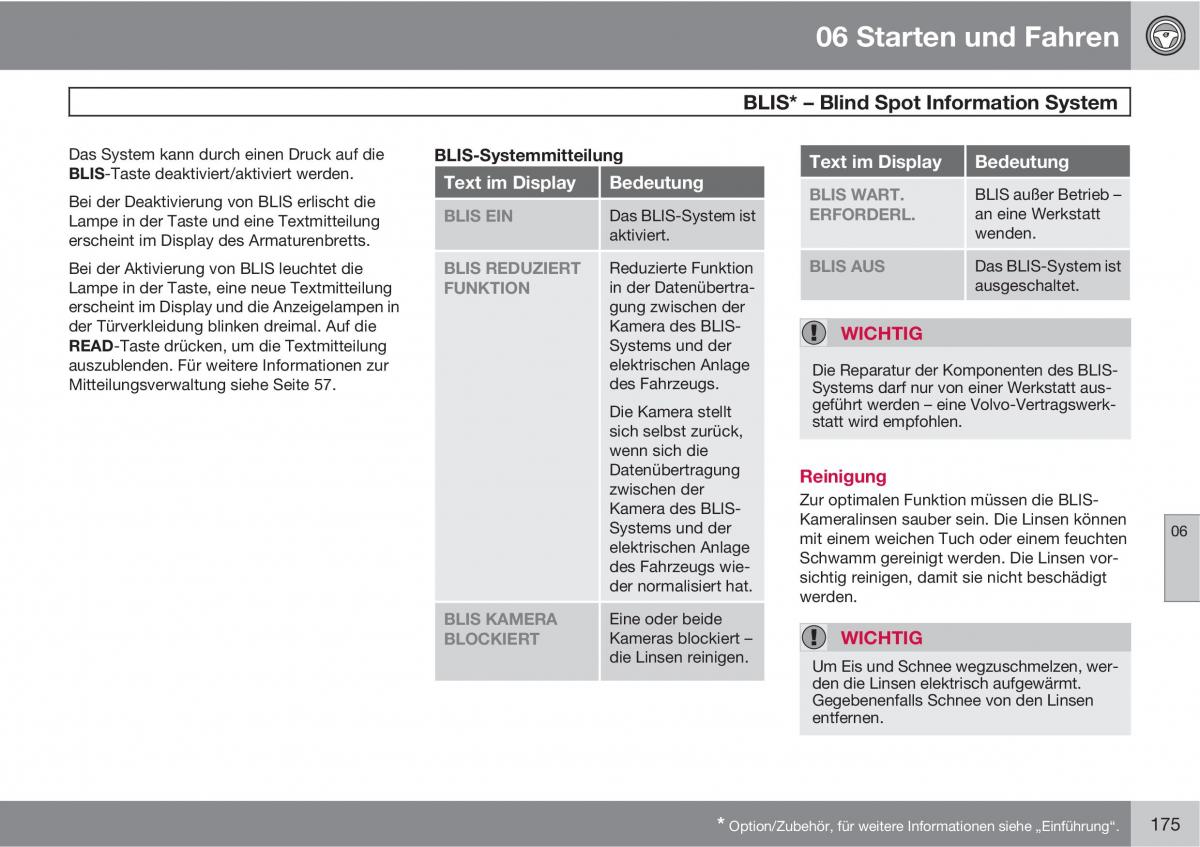 Volvo C70 M II 2 Handbuch / page 177