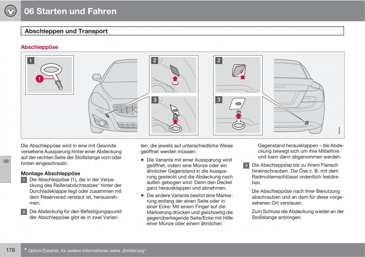 Volvo C70 M II 2 Handbuch / page 180