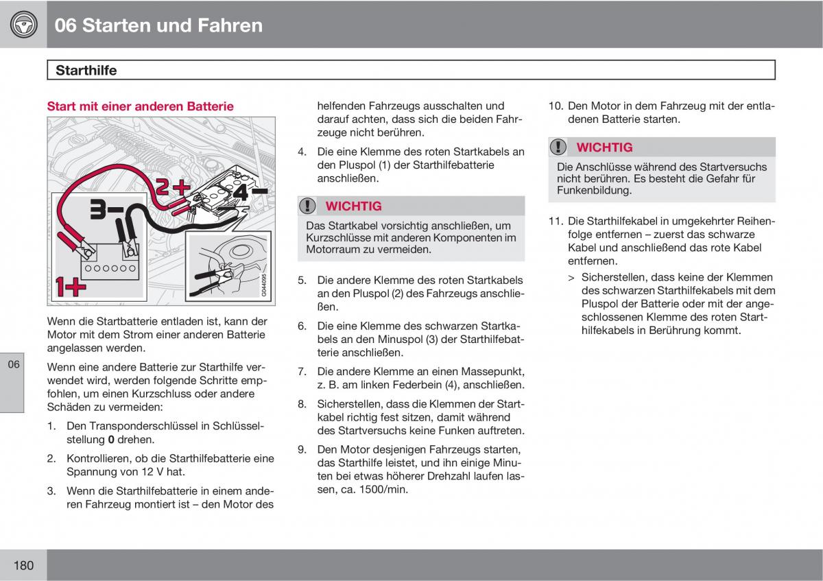 Volvo C70 M II 2 Handbuch / page 182