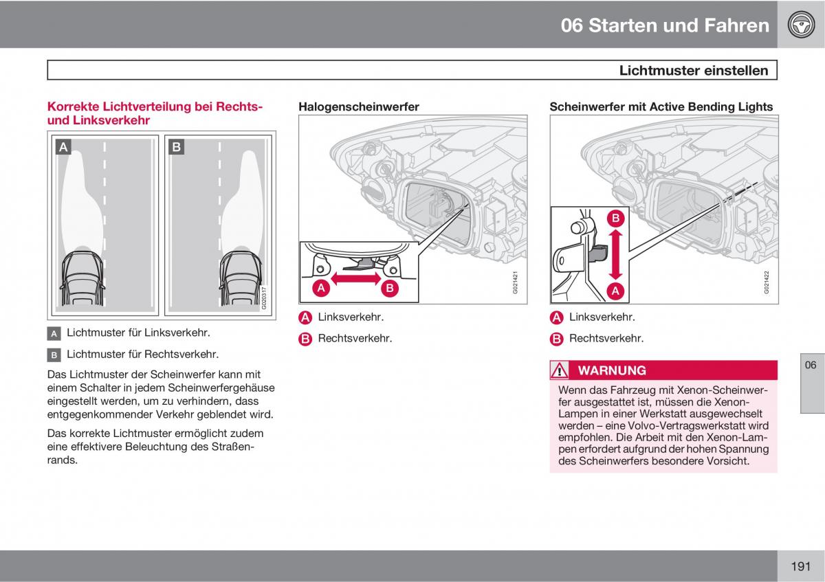 Volvo C70 M II 2 Handbuch / page 193