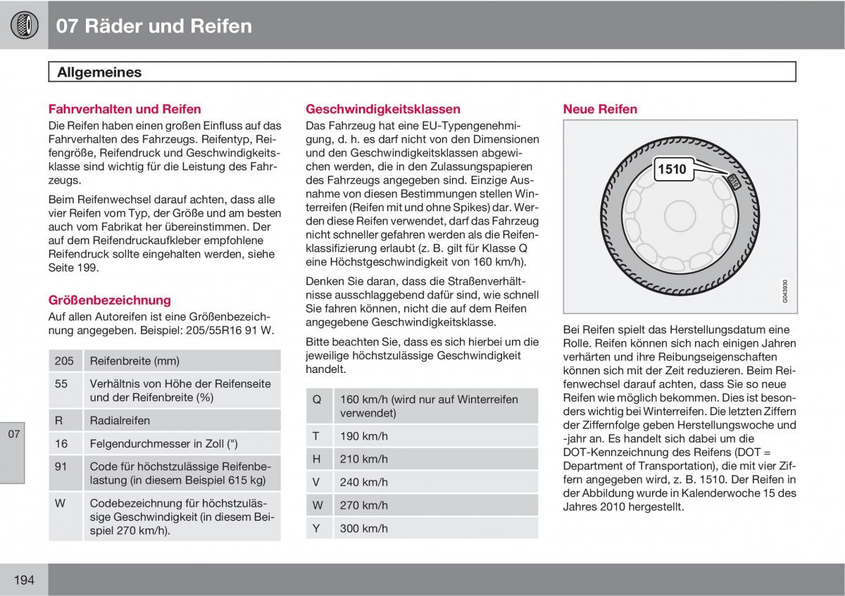 Volvo C70 M II 2 Handbuch / page 196