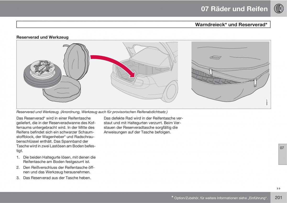 Volvo C70 M II 2 Handbuch / page 203