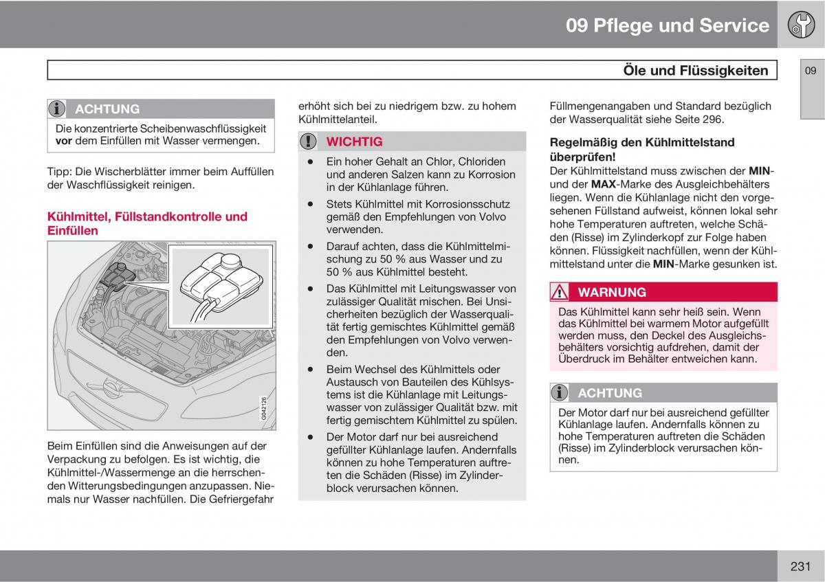 Volvo C70 M II 2 Handbuch / page 233