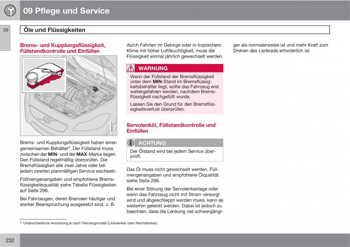 Volvo C70 M II 2 Handbuch / page 234