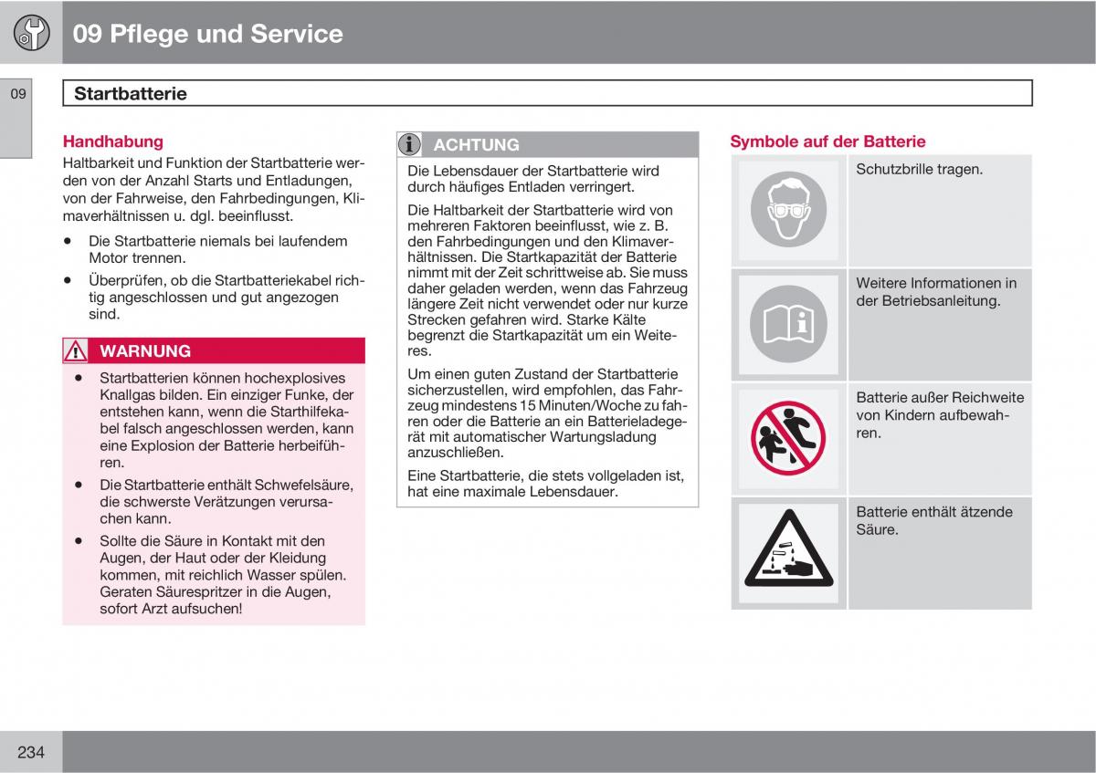 Volvo C70 M II 2 Handbuch / page 236