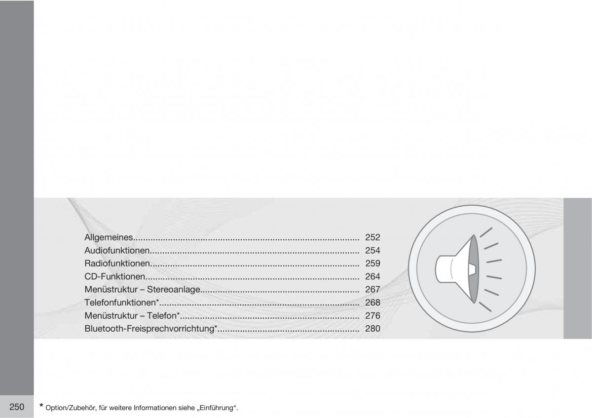 Volvo C70 M II 2 Handbuch / page 252