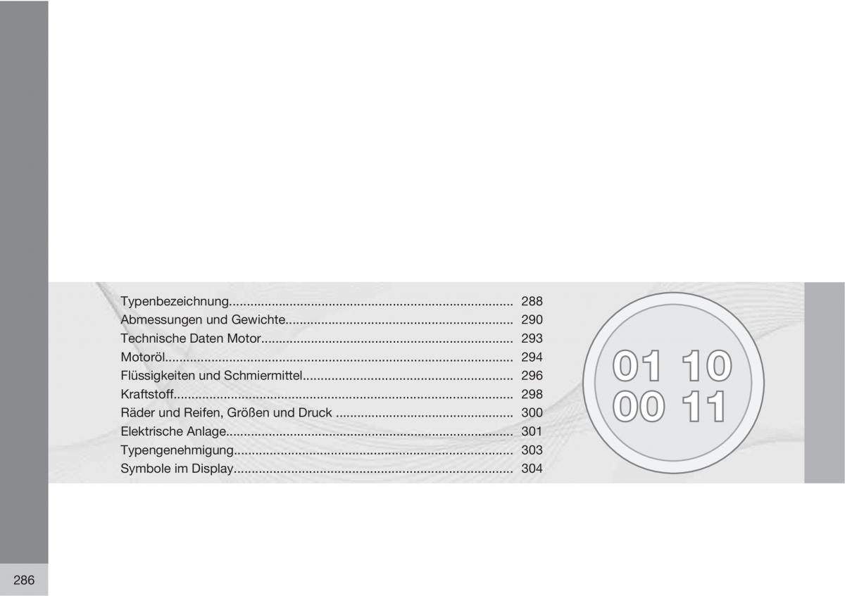 Volvo C70 M II 2 Handbuch / page 288