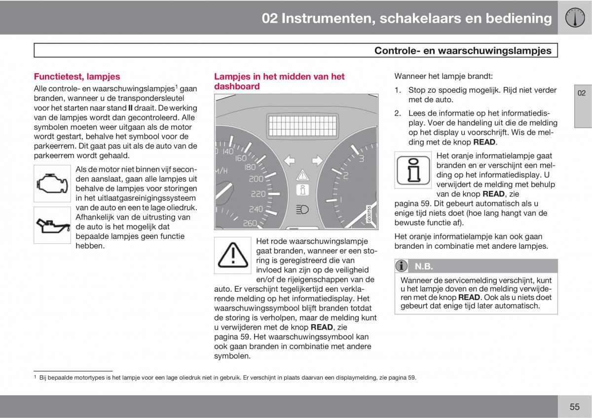 Volvo C70 M II 2 handleiding / page 57