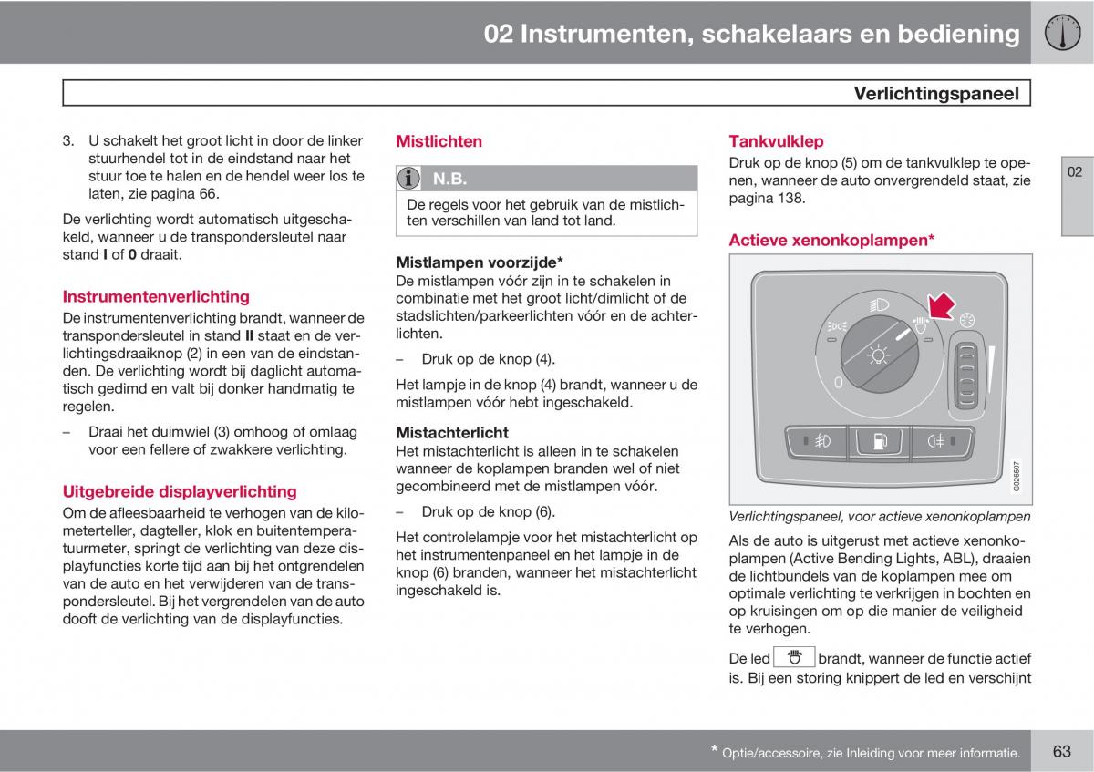 Volvo C70 M II 2 handleiding / page 65