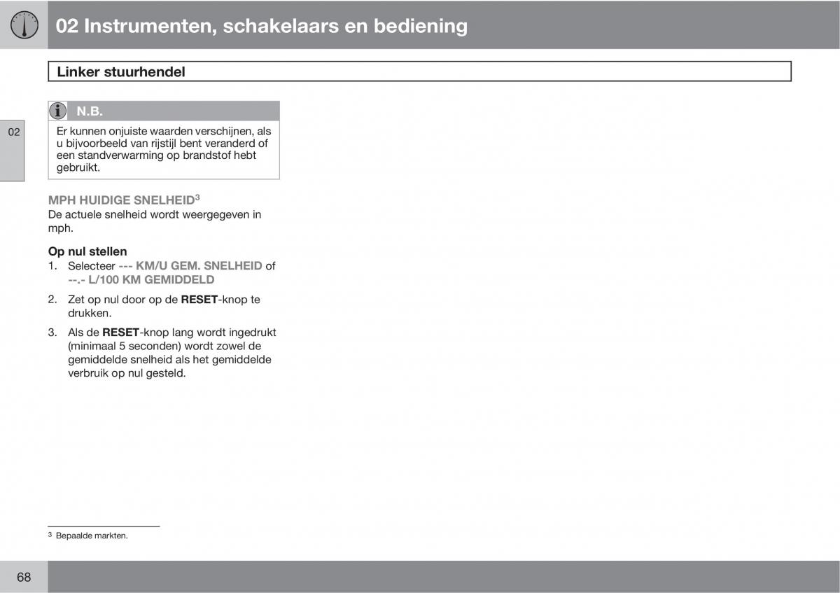 Volvo C70 M II 2 handleiding / page 70