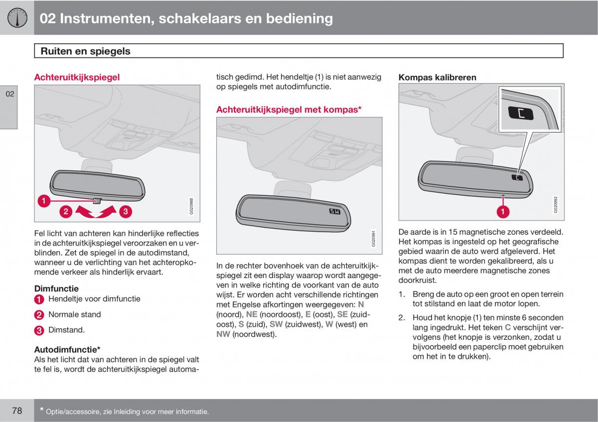 Volvo C70 M II 2 handleiding / page 80