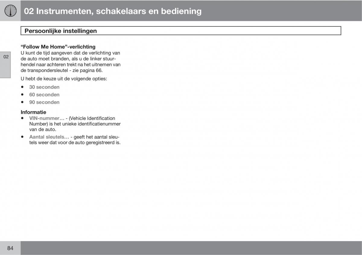 Volvo C70 M II 2 handleiding / page 86