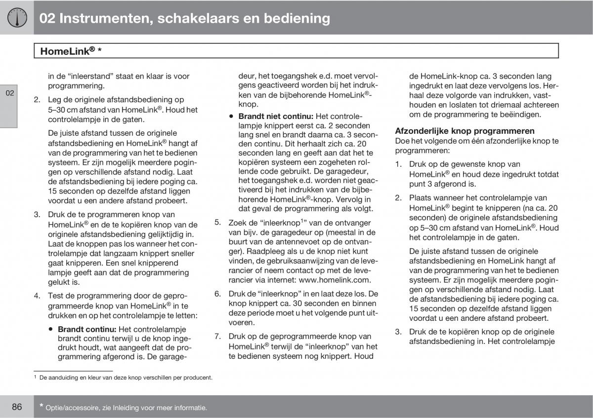 Volvo C70 M II 2 handleiding / page 88