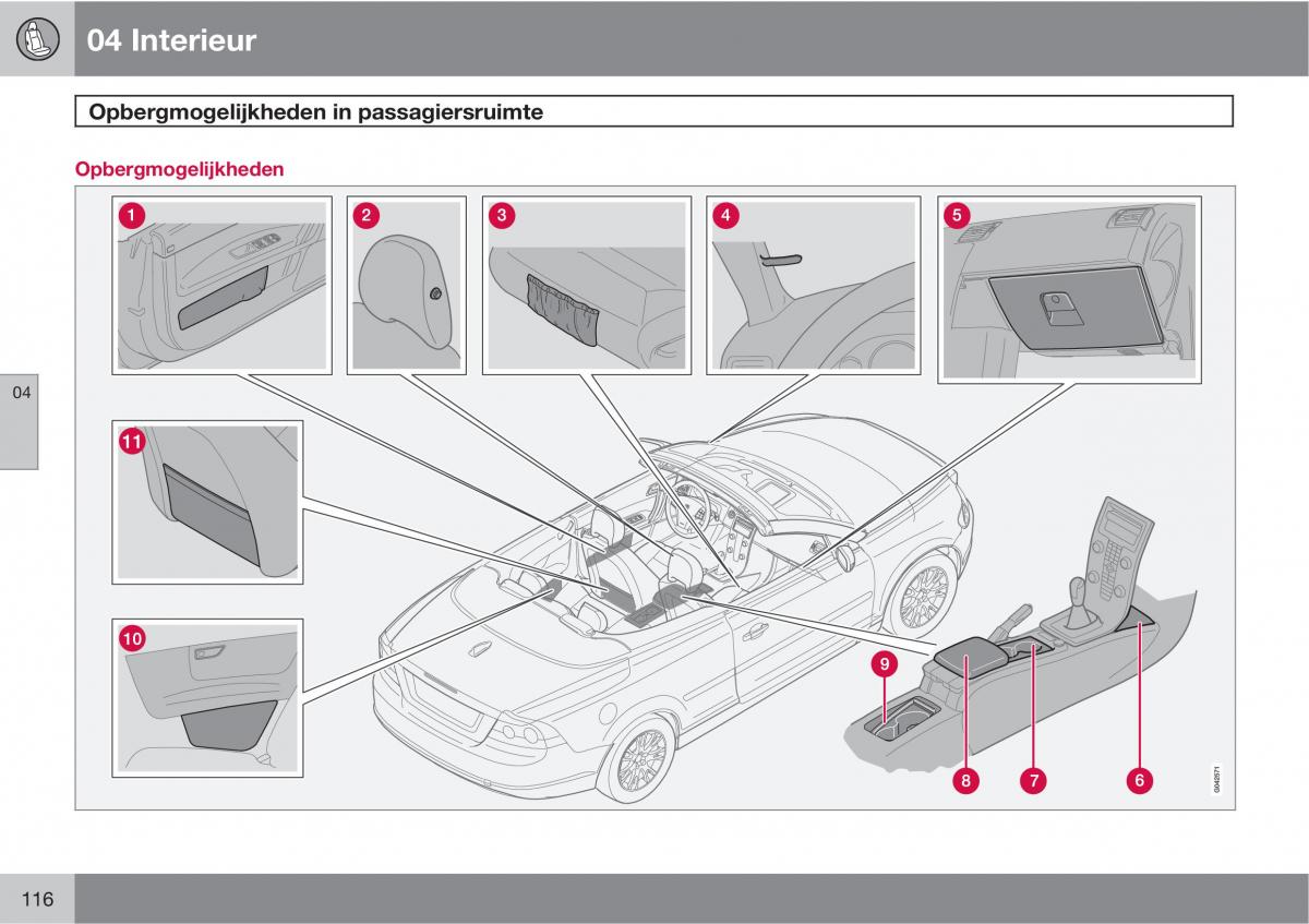 Volvo C70 M II 2 handleiding / page 118