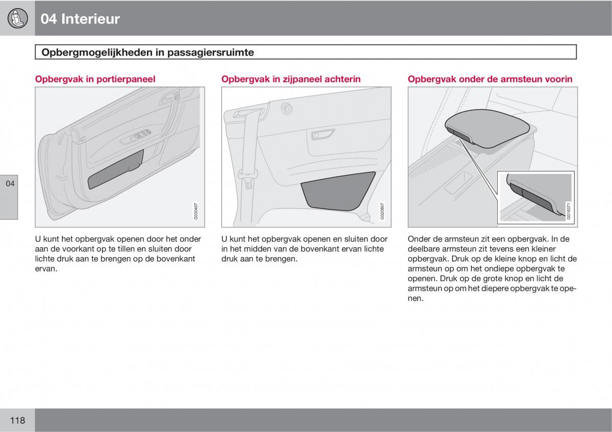 Volvo C70 M II 2 handleiding / page 120