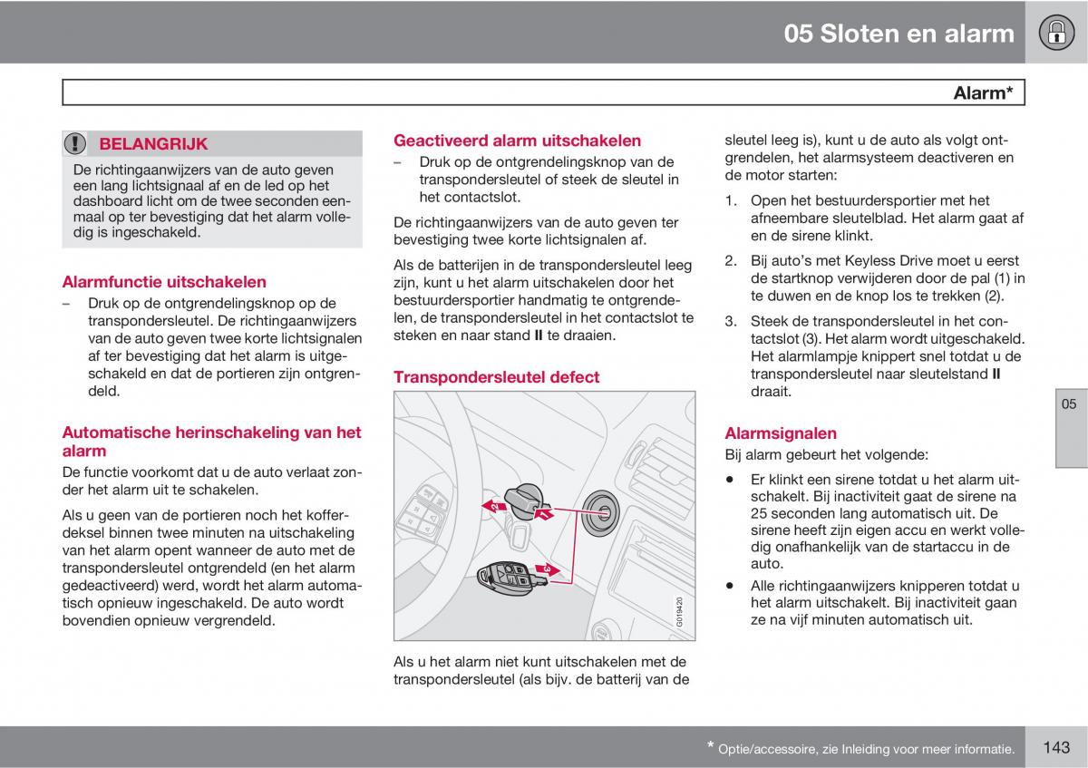 Volvo C70 M II 2 handleiding / page 145