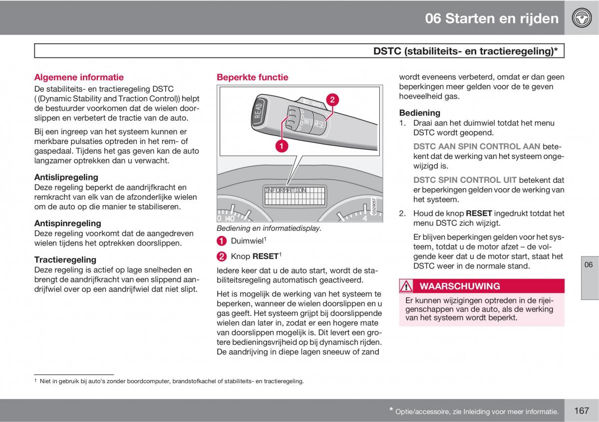 Volvo C70 M II 2 handleiding / page 169