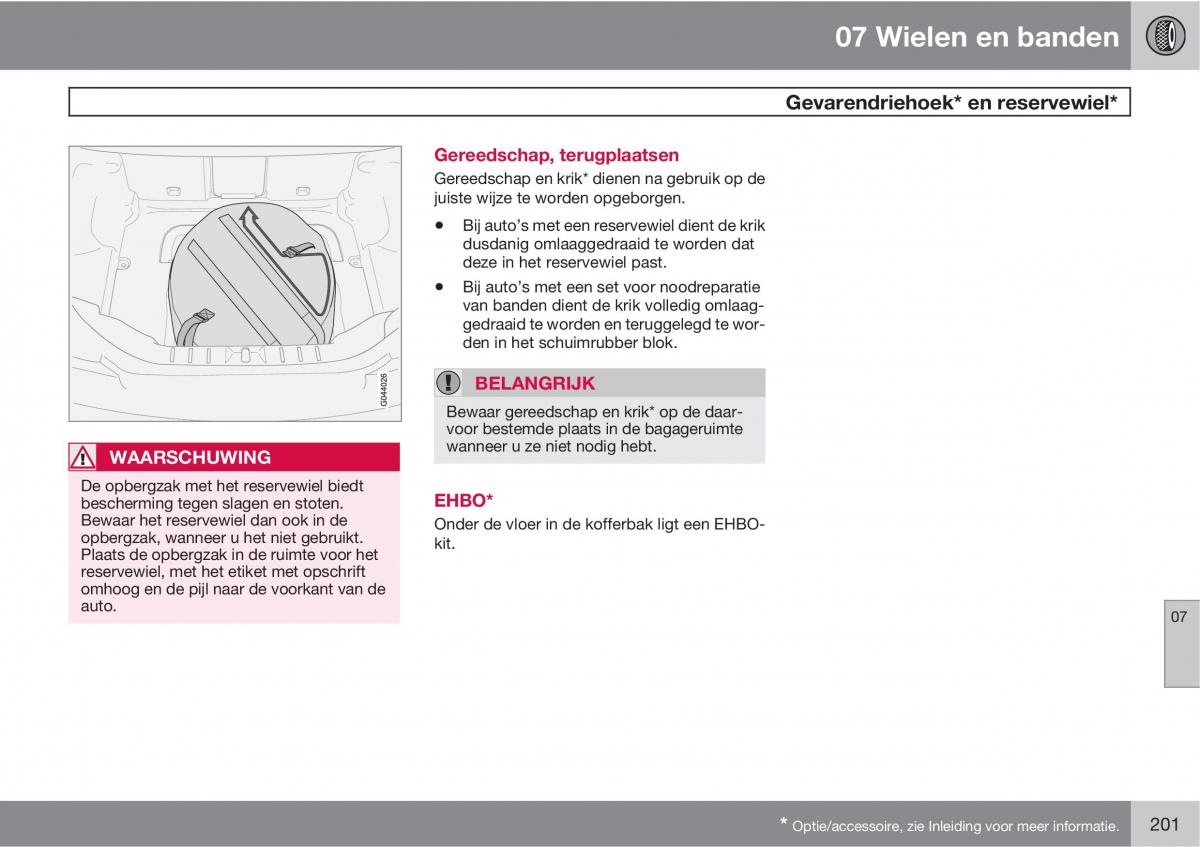 Volvo C70 M II 2 handleiding / page 203