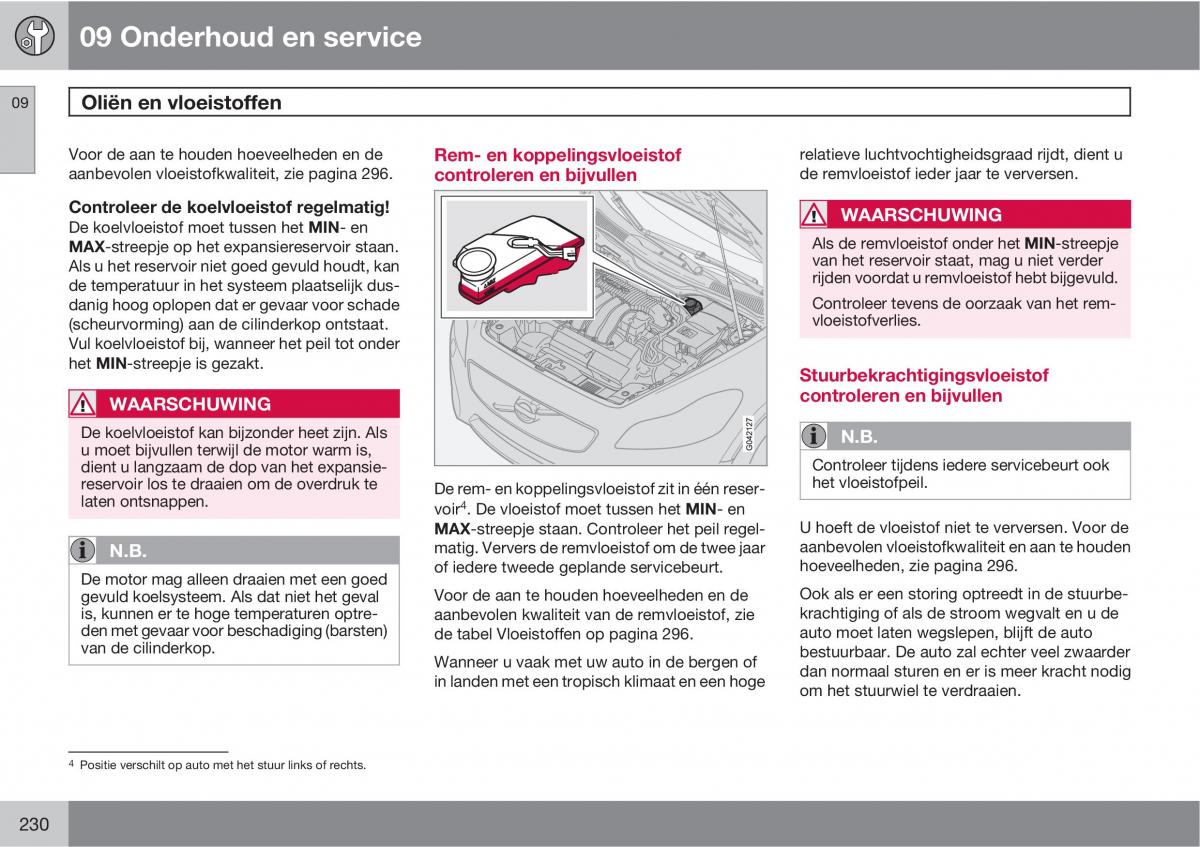 Volvo C70 M II 2 handleiding / page 232