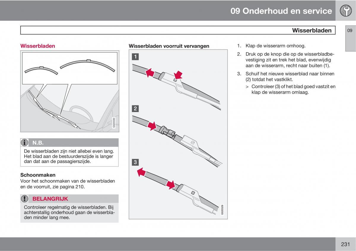 Volvo C70 M II 2 handleiding / page 233