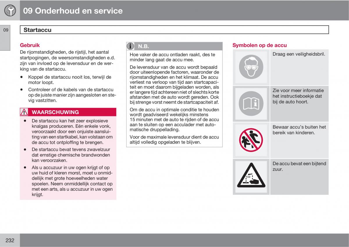 Volvo C70 M II 2 handleiding / page 234