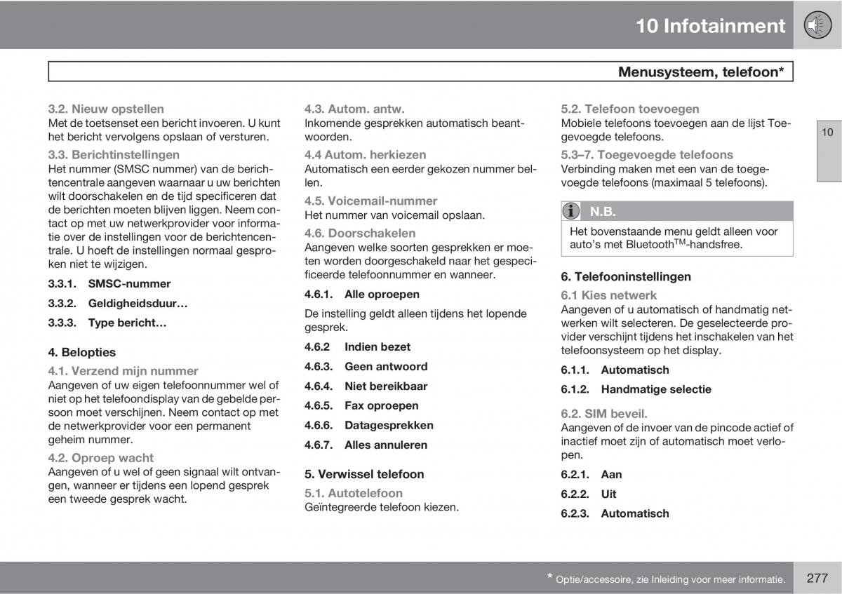 Volvo C70 M II 2 handleiding / page 279