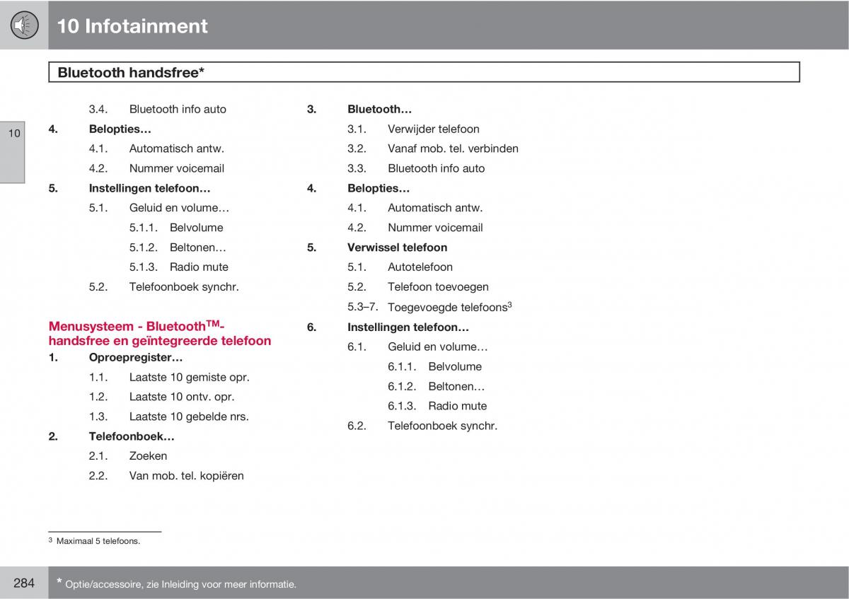 Volvo C70 M II 2 handleiding / page 286