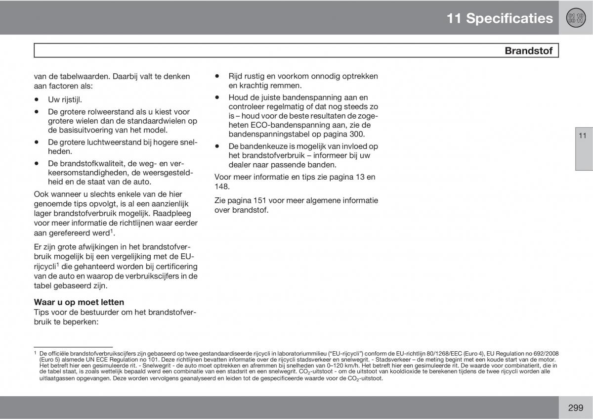 Volvo C70 M II 2 handleiding / page 301