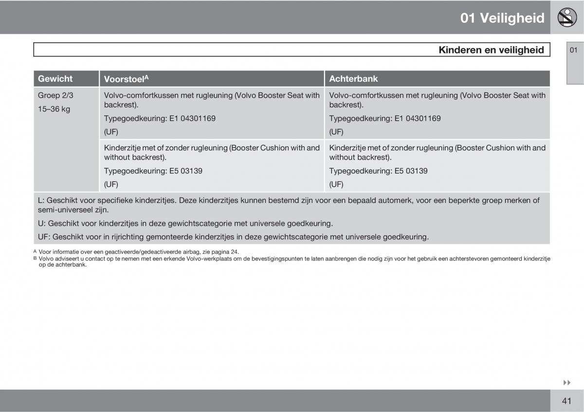 Volvo C70 M II 2 handleiding / page 43