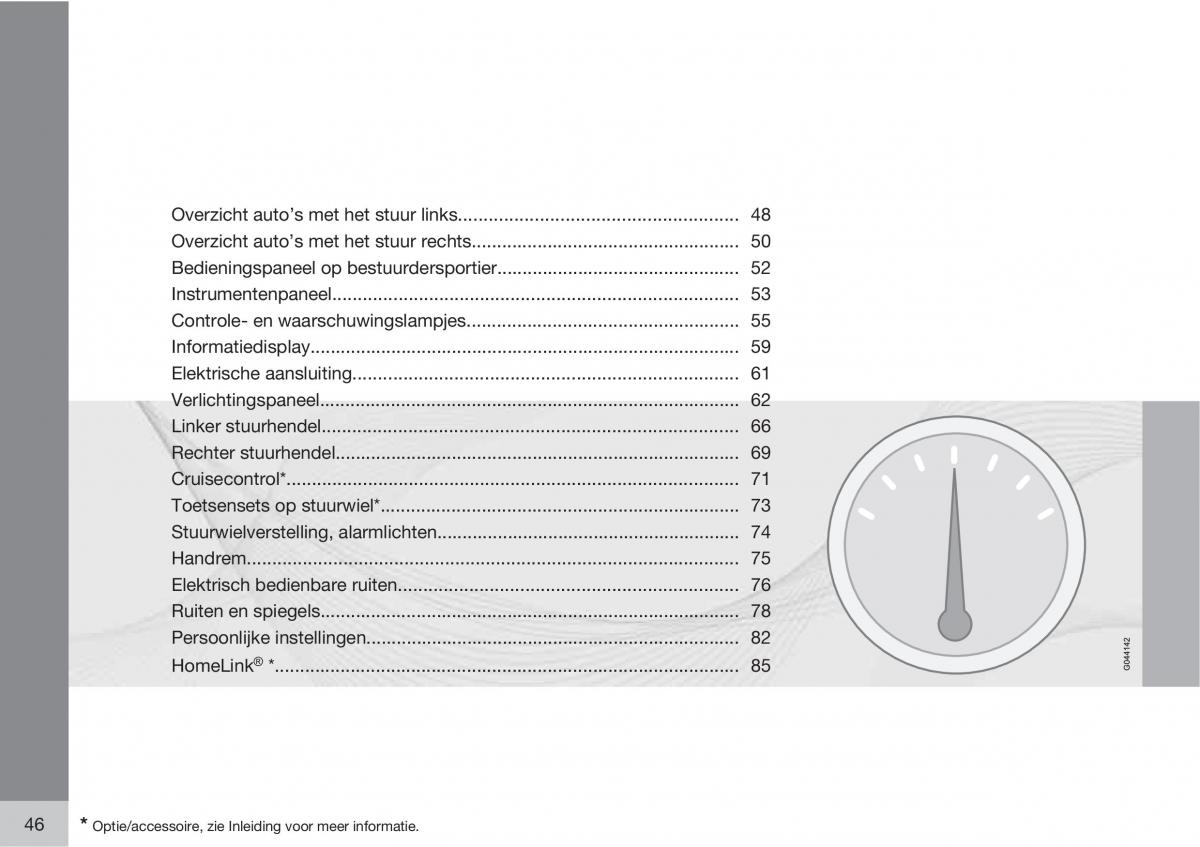 Volvo C70 M II 2 handleiding / page 48