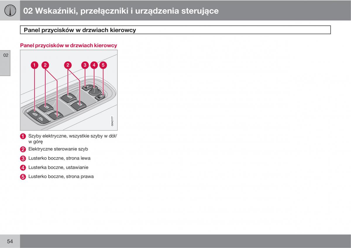 Volvo C70 M II 2 instrukcja obslugi / page 56