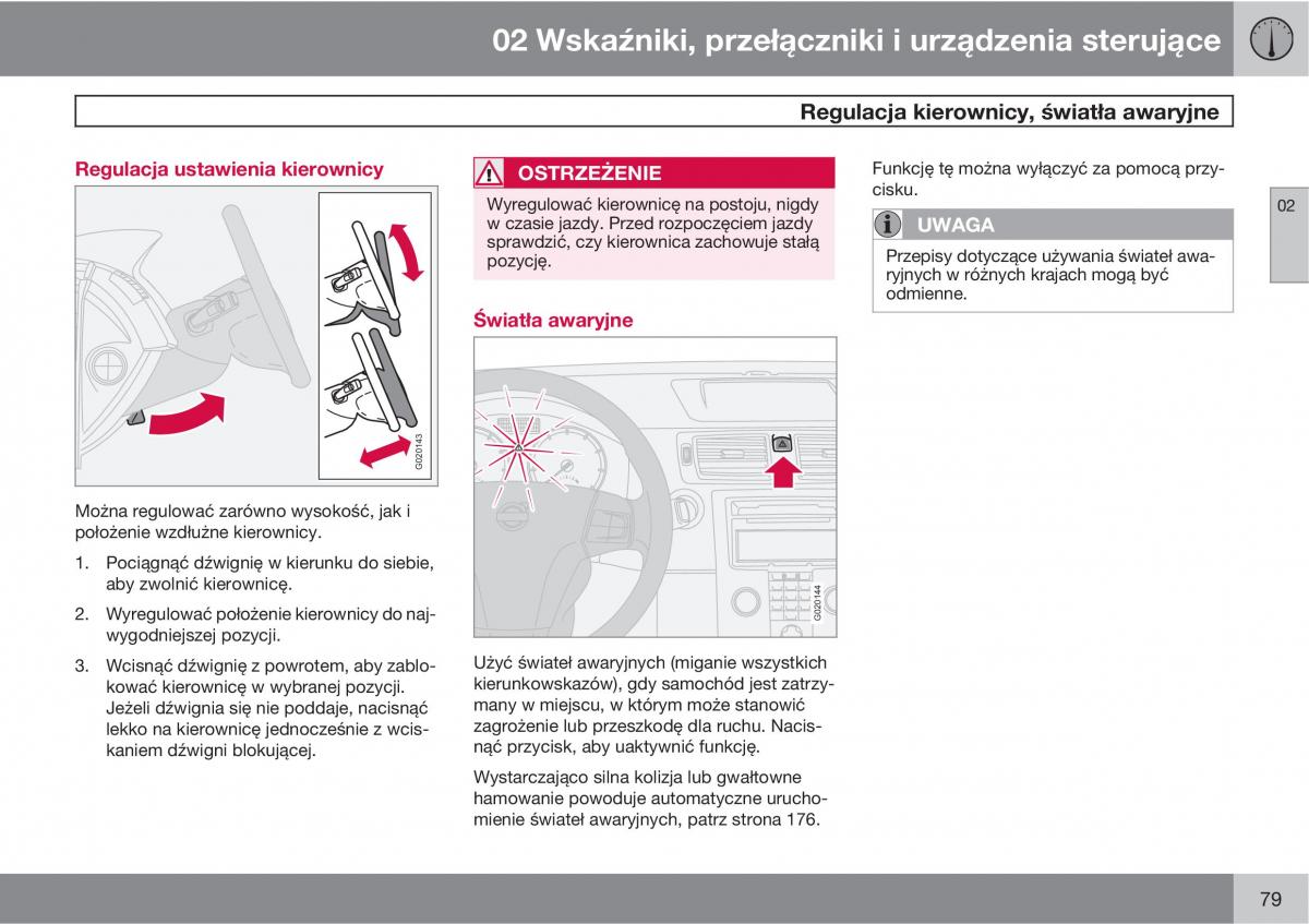 Volvo C70 M II 2 instrukcja obslugi / page 81