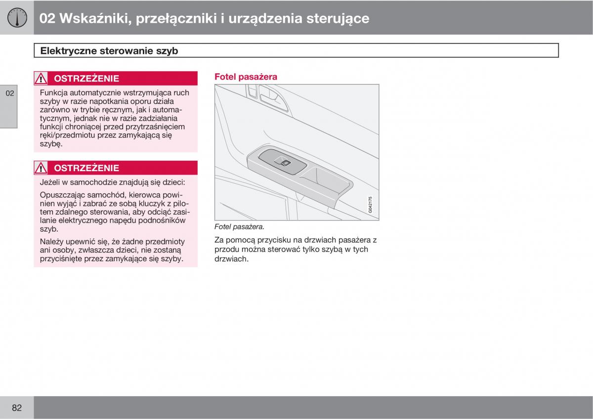 Volvo C70 M II 2 instrukcja obslugi / page 84