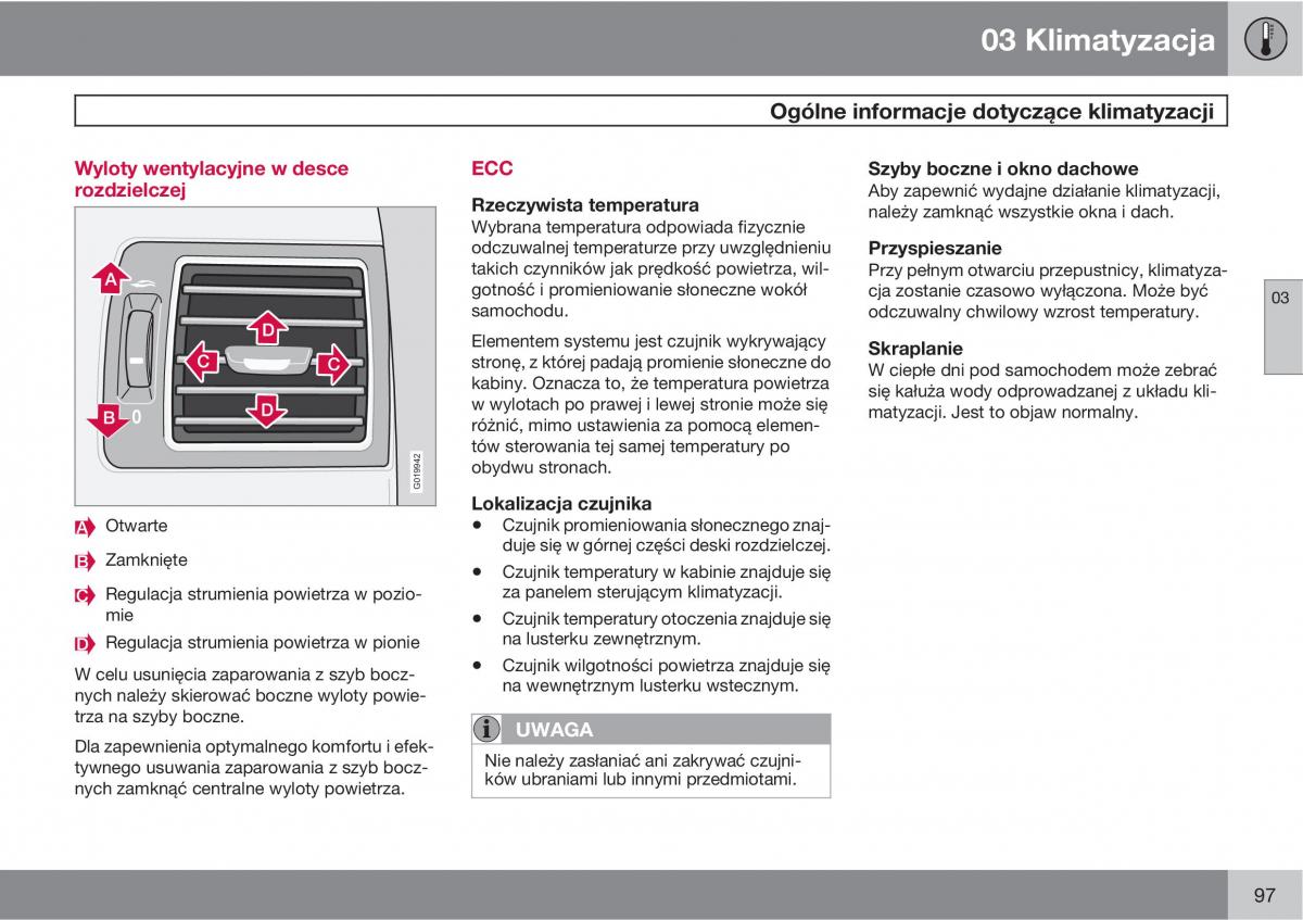 Volvo C70 M II 2 instrukcja obslugi / page 99