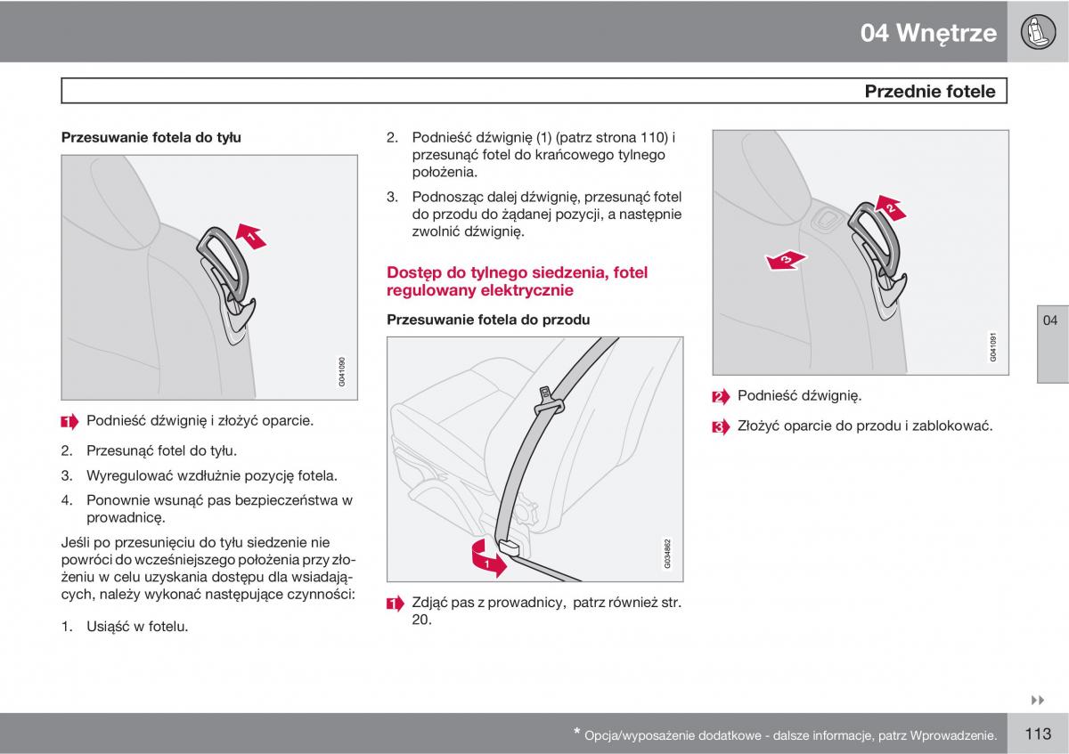 Volvo C70 M II 2 instrukcja obslugi / page 115