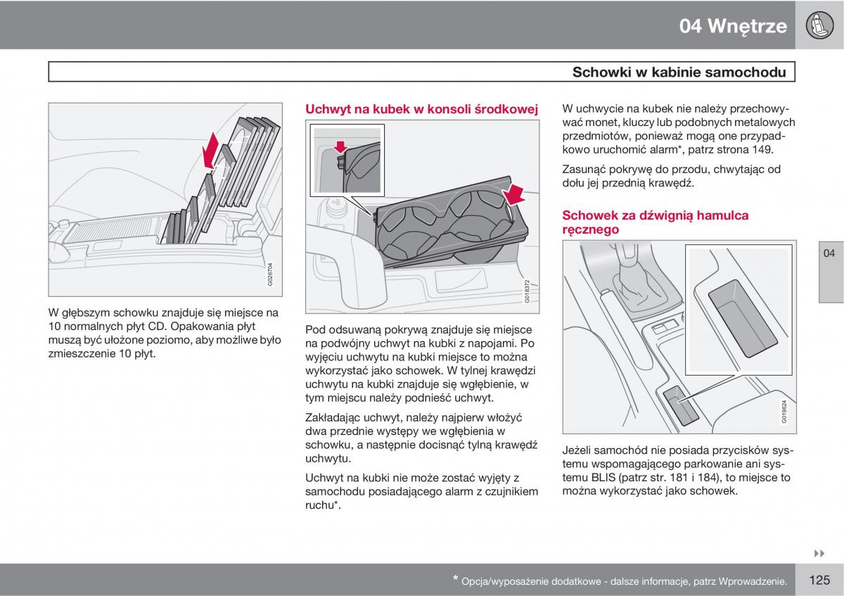 Volvo C70 M II 2 instrukcja obslugi / page 127