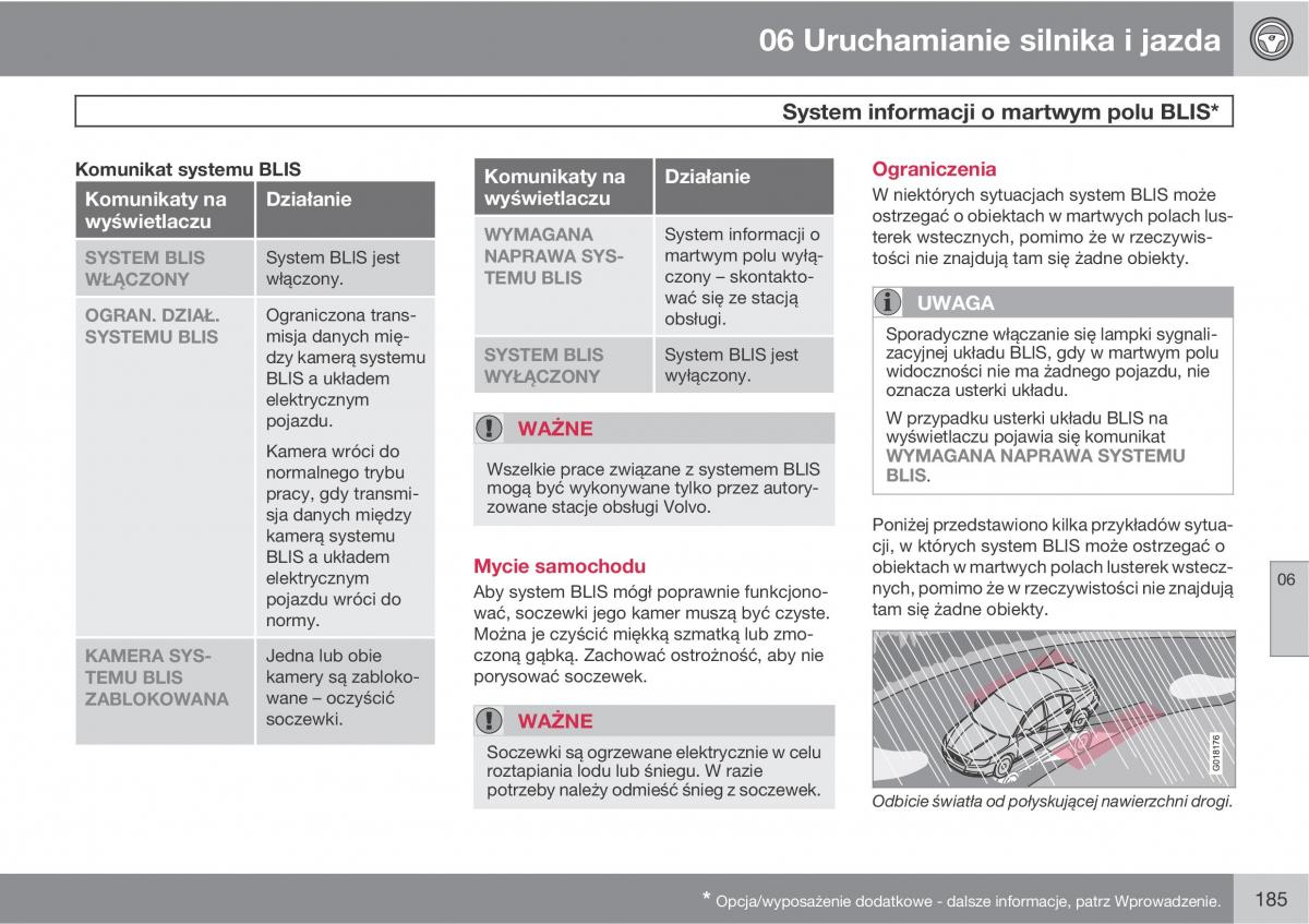 Volvo C70 M II 2 instrukcja obslugi / page 187