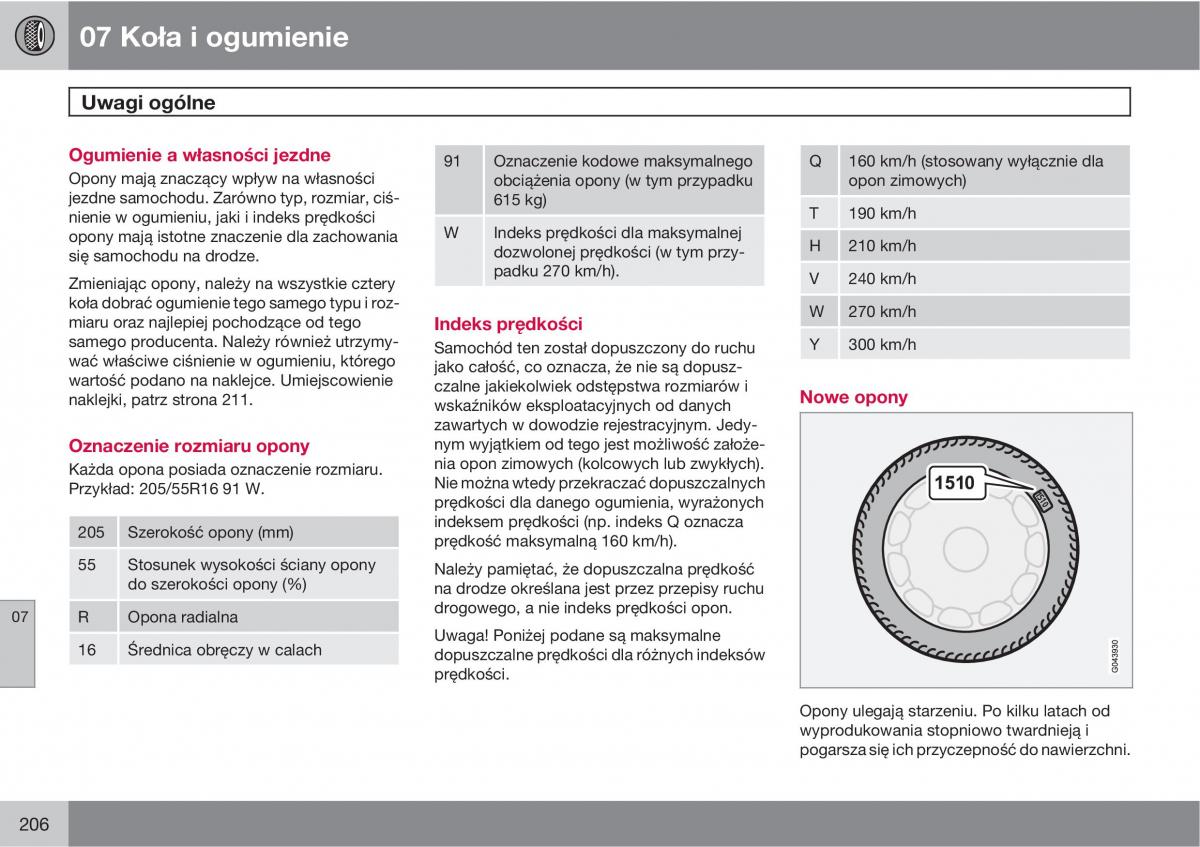 Volvo C70 M II 2 instrukcja obslugi / page 208