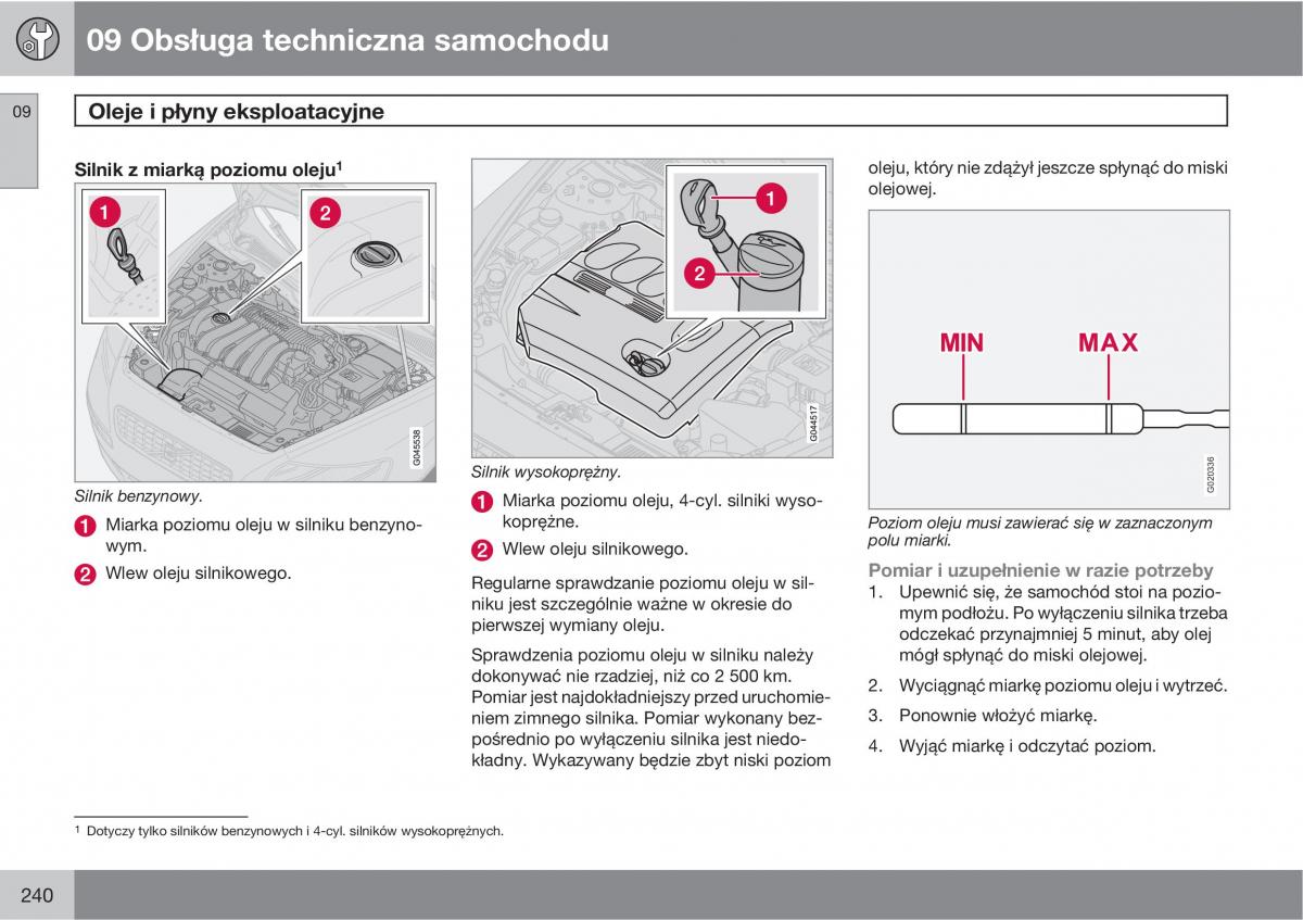 Volvo C70 M II 2 instrukcja obslugi / page 242